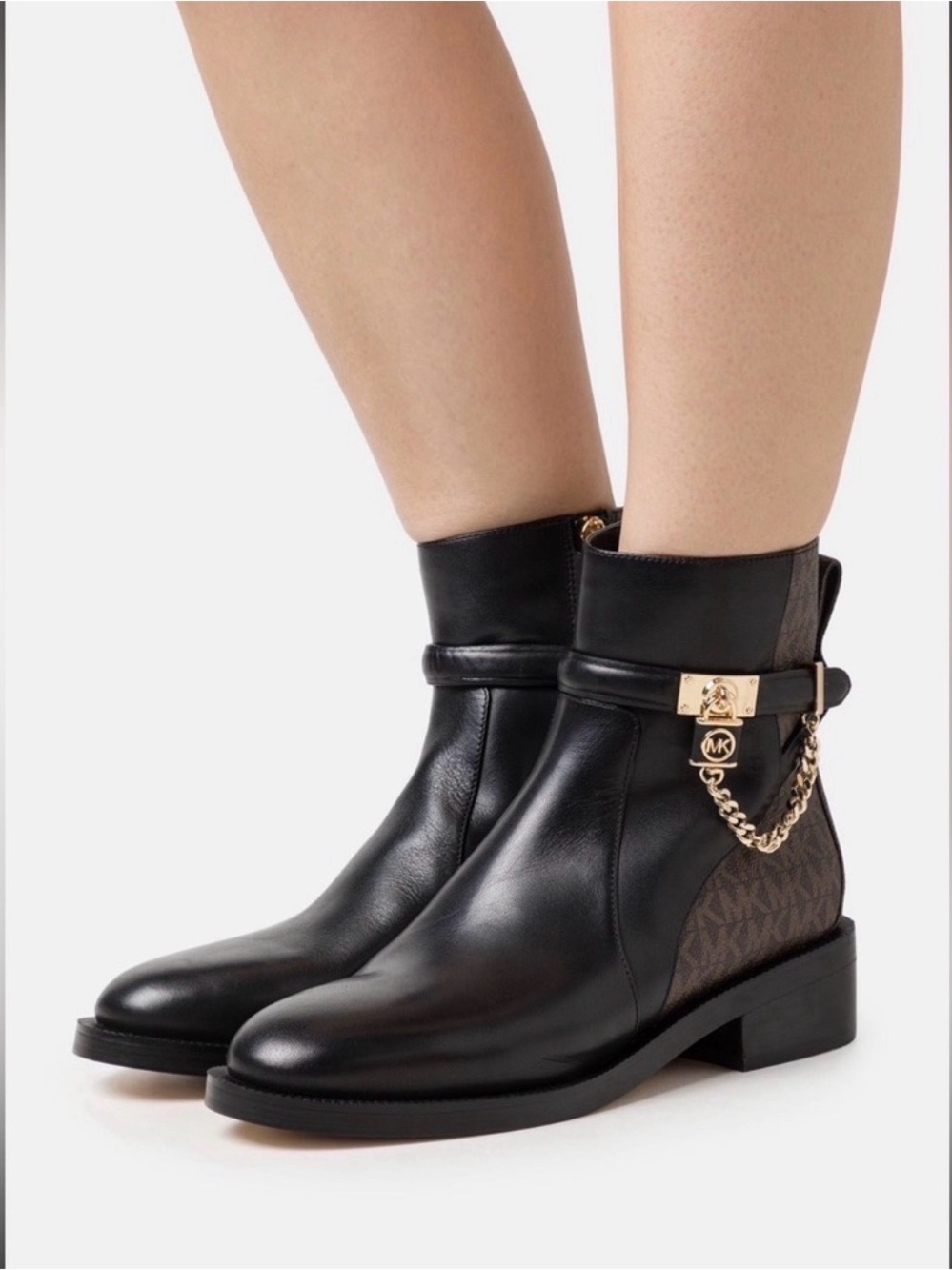 Woman Michael Kors Hamilton Ankle Boots - Picture 5 of 11